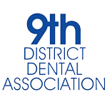 9th District Dental Association Logo.